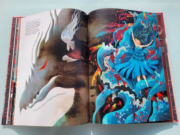 Magnifique livre Mystérieuses Princesses avec des touches métallisées (40) - photo numéro 11