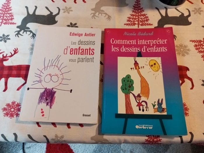 Livres comment interpréter les dessins d'enfants/ Les dessins d'enfants vous parlent Bon état