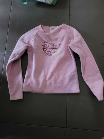 Sweat polaire 10 ans in extenso