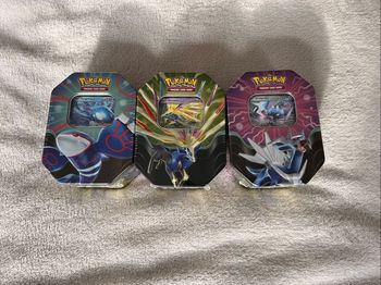 Pokemon Pokebox Légendes Azur Kyogre-ex Xerneas-ex et Dialga-ex