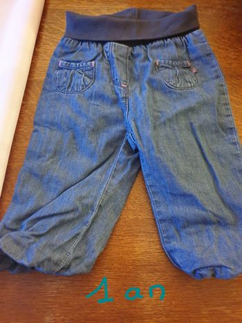 Jeans bouffant fille