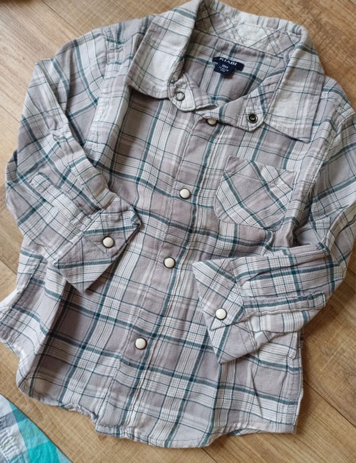 Lot de 3 chemises garçon - photo numéro 4