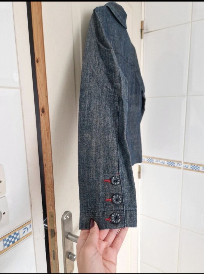 Jolie veste en jean femme miss dynam taille L/40 - photo numéro 6