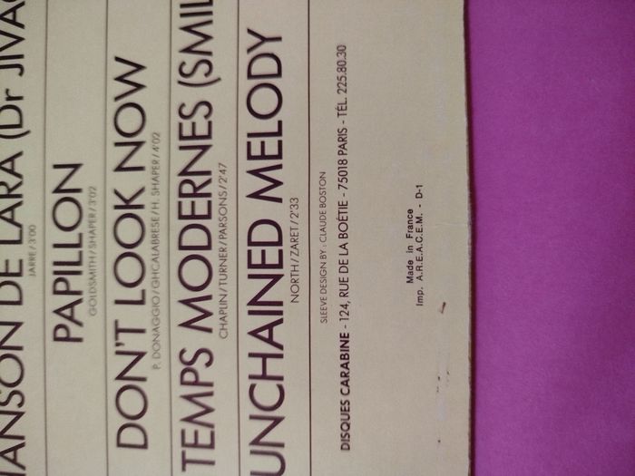 Les thèmes des films célèbres - Vinyle - photo numéro 5