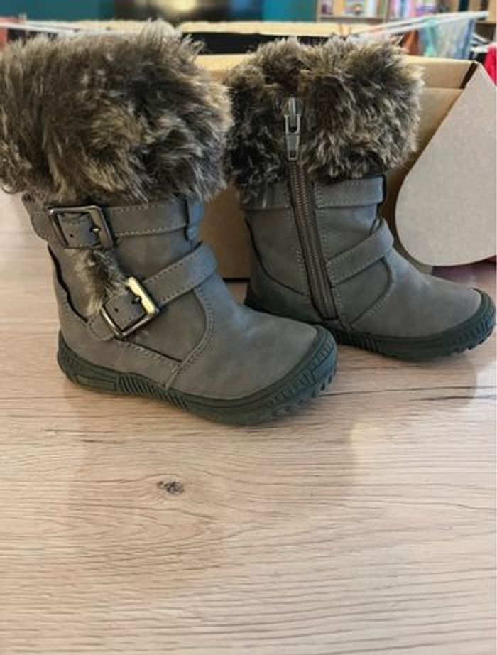 Bottes avec fourrure fille - photo numéro 5