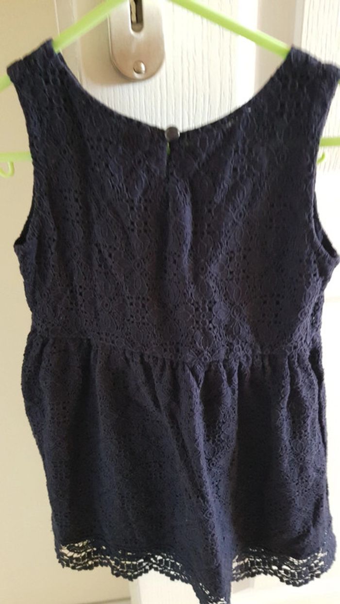 Robe marine H&M 4 ans - photo numéro 2