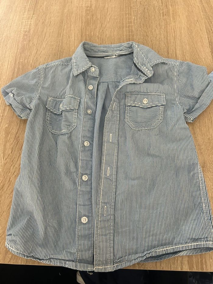 Chemise manche courte 3/4 ans