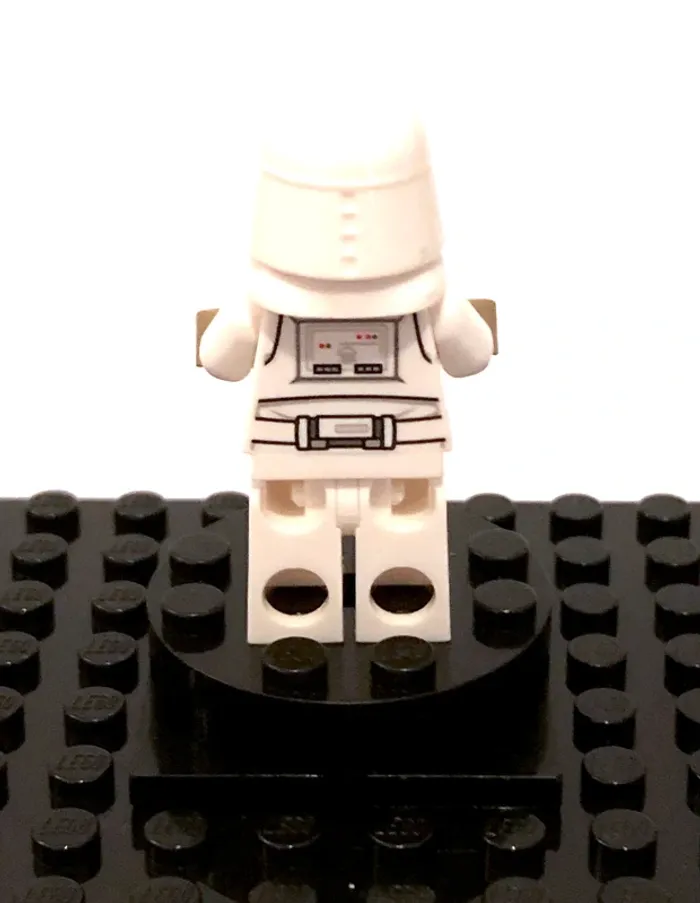 LEGO Star Wars episode V - Snowtrooper, printed legs - photo numéro 2