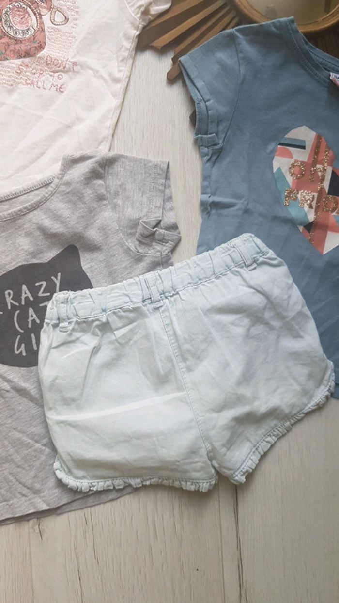 Lot de 4 articles fille été 2ans tao kiabi - photo numéro 6