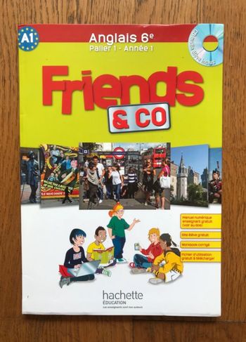 Friends and Co 6e - Anglais - Livre de l'élève avec CD