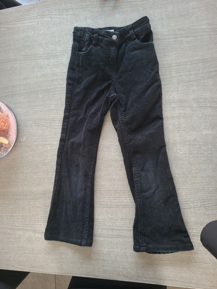 Pantalon velours bootcut 6 ans gémo