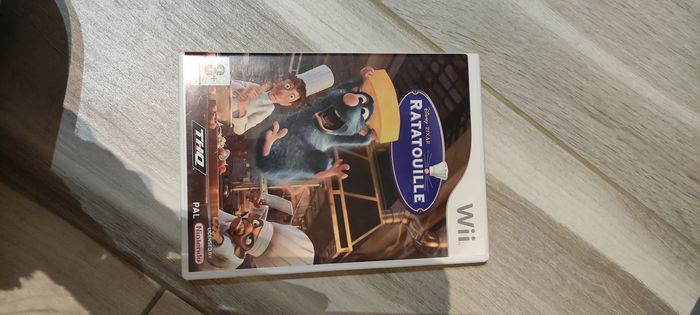 Vend jeux console wii ratatouille