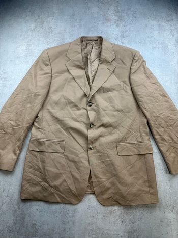 Veste Jacket Costume Hugo Boss Édition Colombo Beige Taille XL