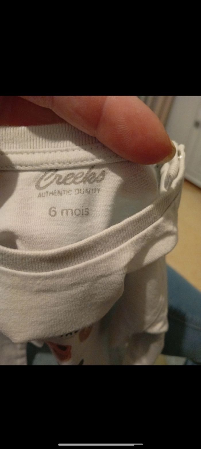 Haut manche longue taille 6 mois marque creeks - photo numéro 5