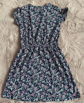 Robe fleurie manche courte