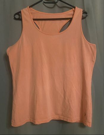 Débardeur orange/abricot