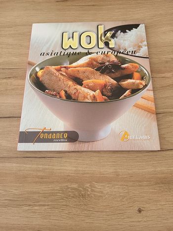 Livre recette wok