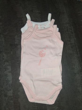 Lot de 3 bodies à bretelles Kimbaloo