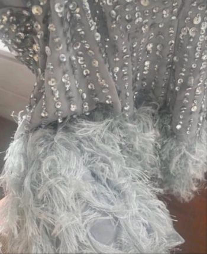 Robe plume asos - photo numéro 2