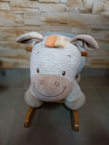 Cheval à bascule Nattou Arthur Zèbre