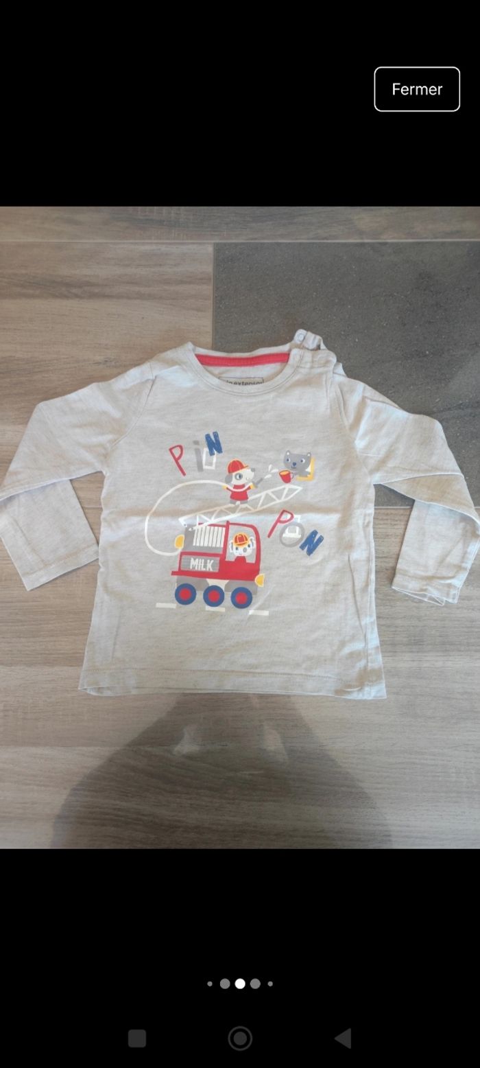 Lot 12 hauts manches longues 2 ans - photo numéro 6