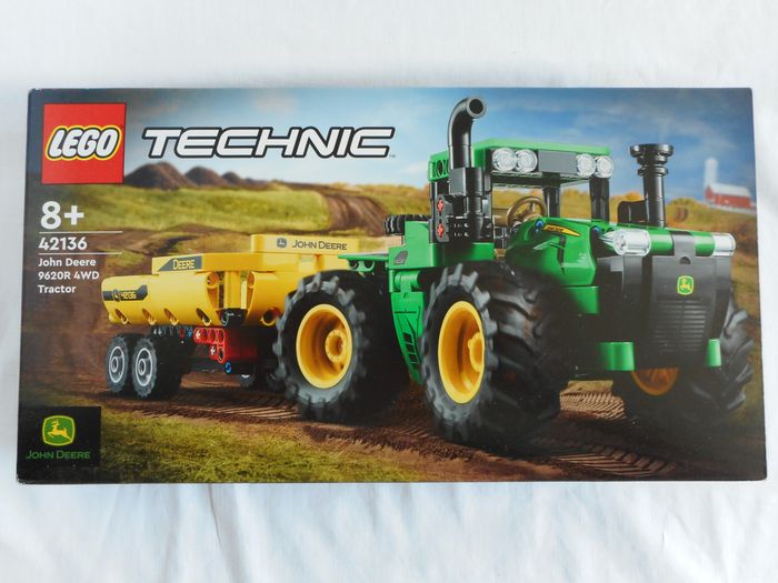 Lego Technic - 42136 - Tracteur John Deere 9620R 4WD - NEUF