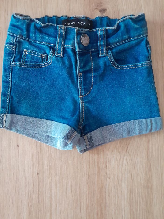 Short en jean bebe