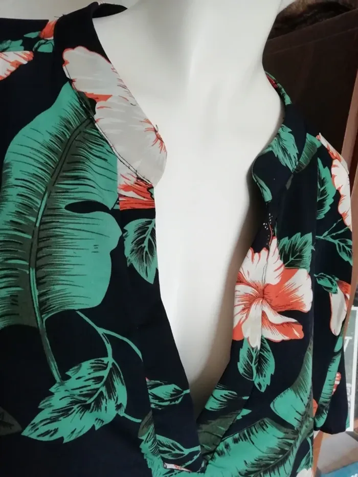 Robe dress fleur flower tropical plage - photo numéro 2