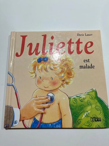 Livre Juliette est malade 2