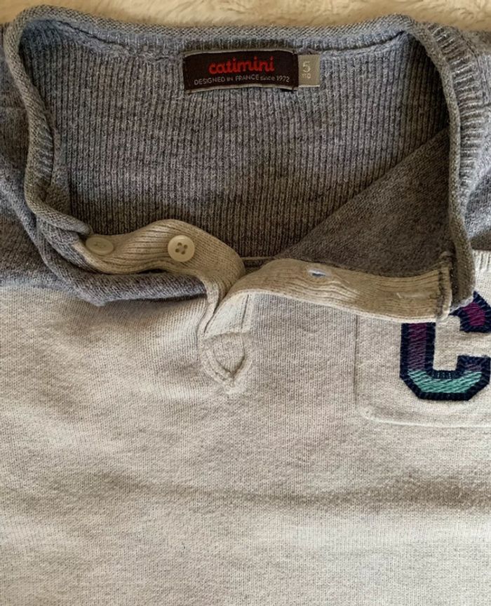 Pull taille 5 ans catimini en très bon état - photo numéro 3