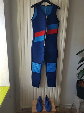 Combinaison nautique + chaussures zanitized