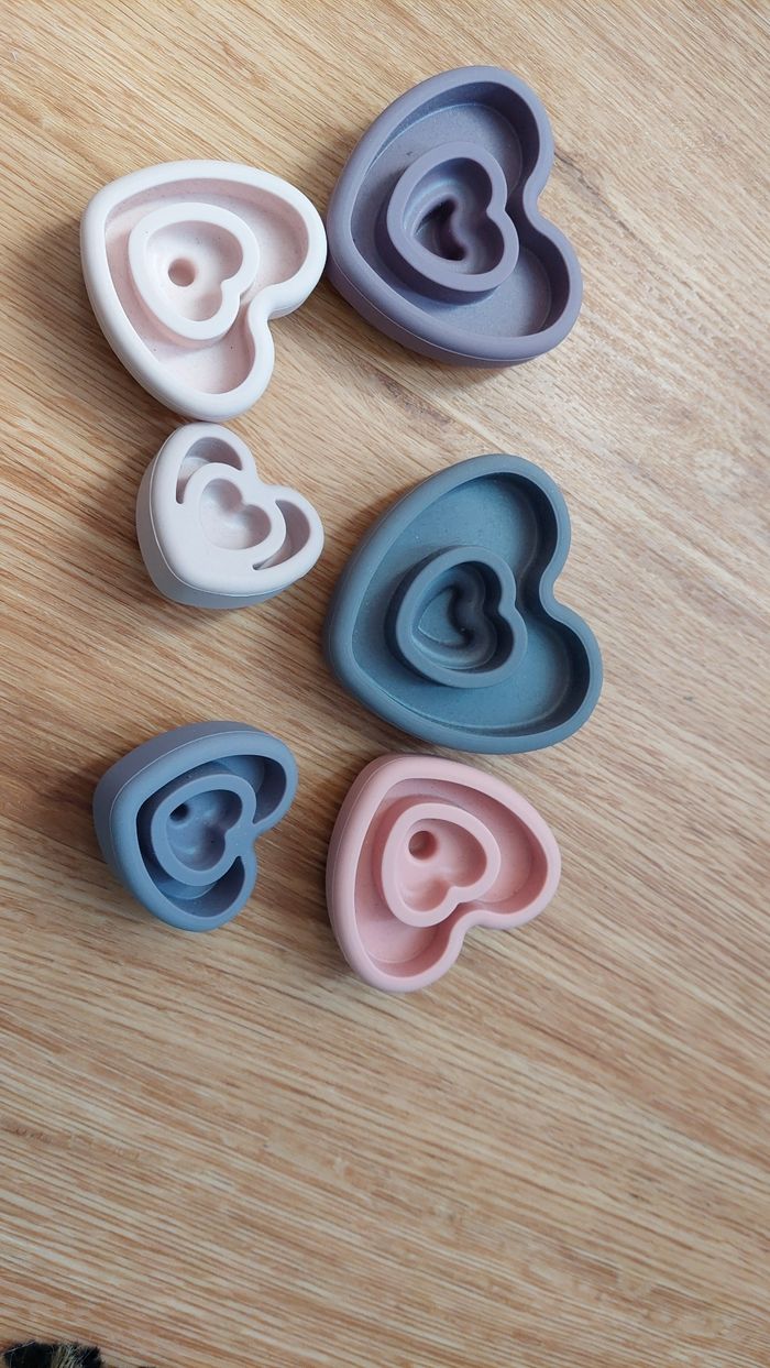 Cœur à empiler silicone - photo numéro 4