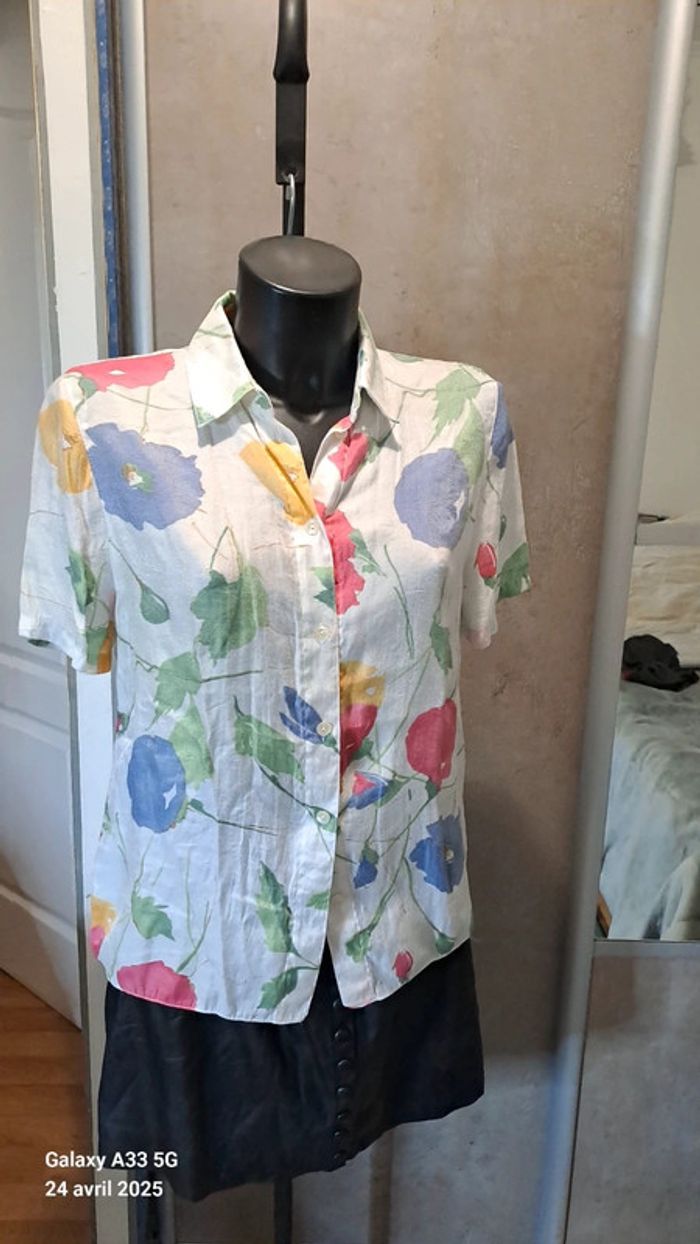 Chemise fleurie 38/40 - photo numéro 6