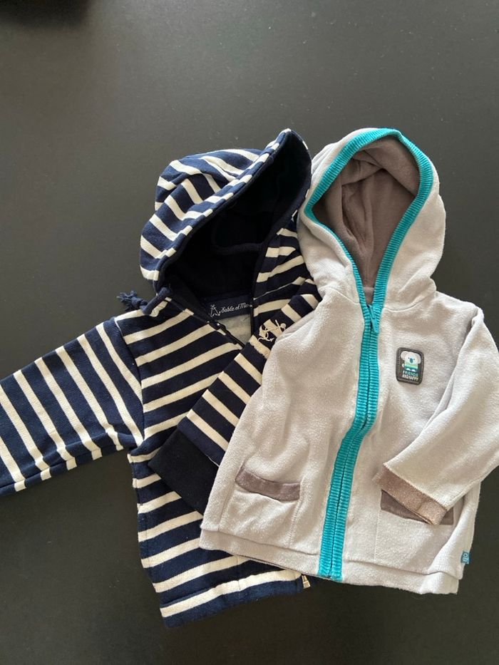 Lot de 2 vestes