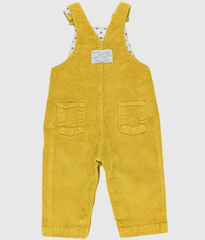 Salopette 3 mois en velours Petit Bateau - photo numéro 2