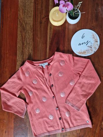 Veste avec sequins et manches pailletées