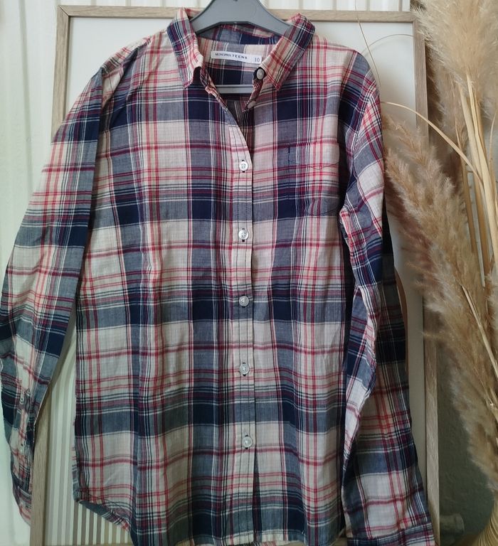 Monoprix Teens Chemise Garçon 8 ans Neuf