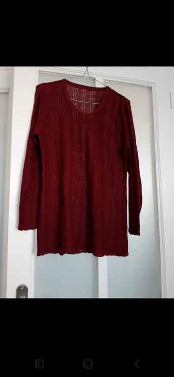 Pull bordeaux