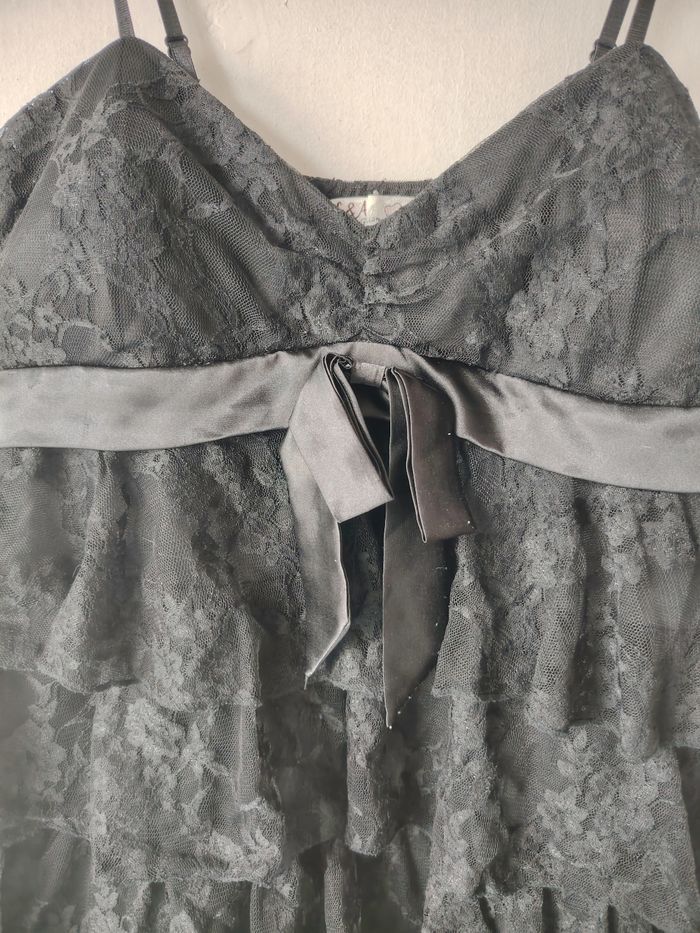 Robe courte noire - photo numéro 3
