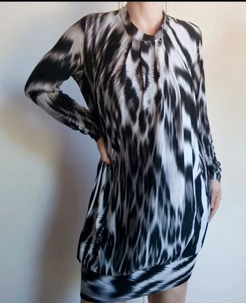 💎 robe légère imprimé zèbre t M 38 Summer collection rarissime