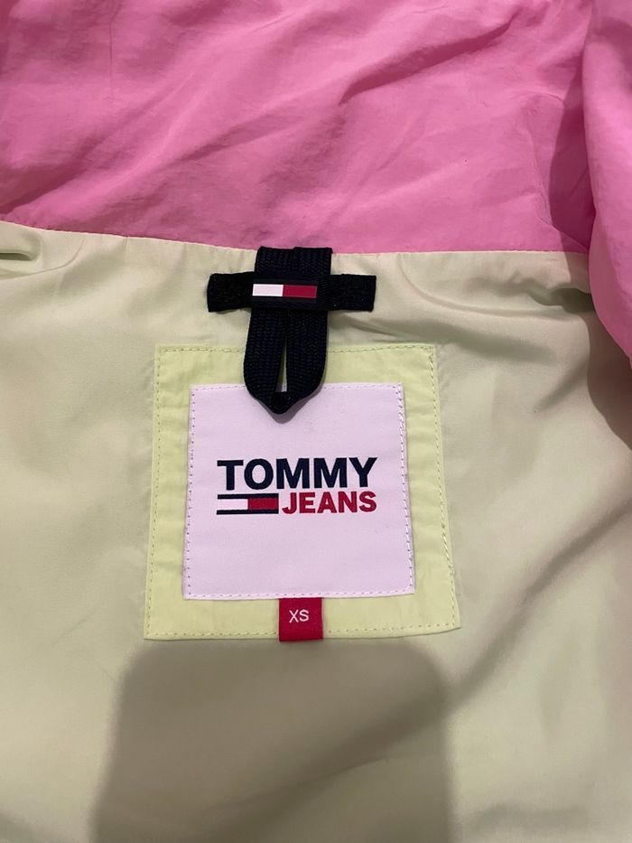 Coupe-vent Tommy Jeans vintage 90's pastel - Cropped - XS - photo numéro 5