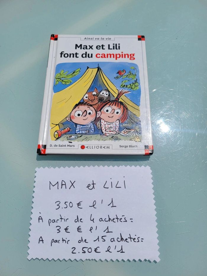 Les aventures de Max et Lili, Ainsi va la vie, Tome 102 🏕 Max et Lili font du camping 🏕 - photo numéro 2