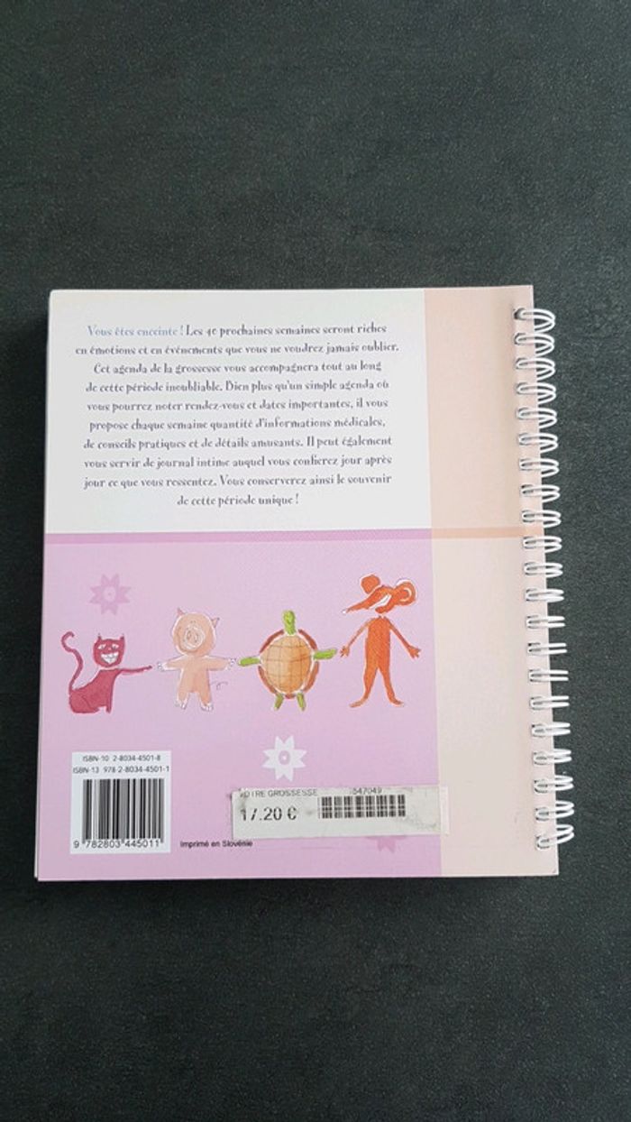 Livre "votre grossesse semaine après semaine" agenda Chantecler - photo numéro 2
