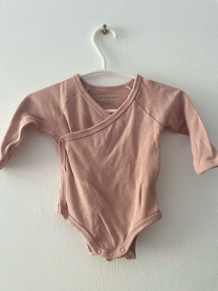 Lot 3 bodies manches longues 3mois - photo numéro 5