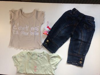 ensemble été - pantacourt 2 tee shirt