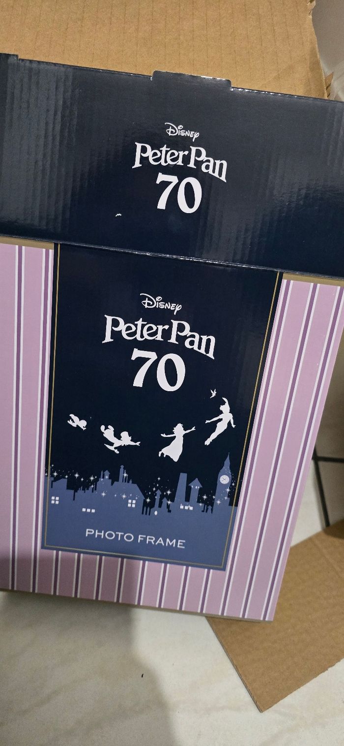 Cadre photo peter pan 70 ans