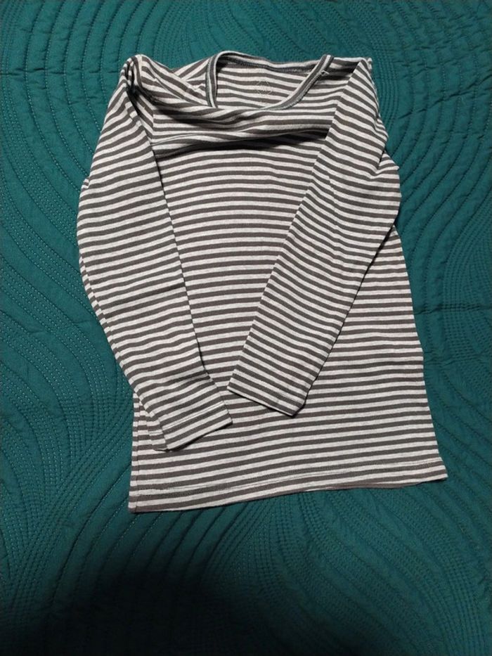 T-shirt gris tex 5-6 ans - photo numéro 5