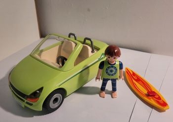 Surfer et voiture décapotable Playmobil 6069