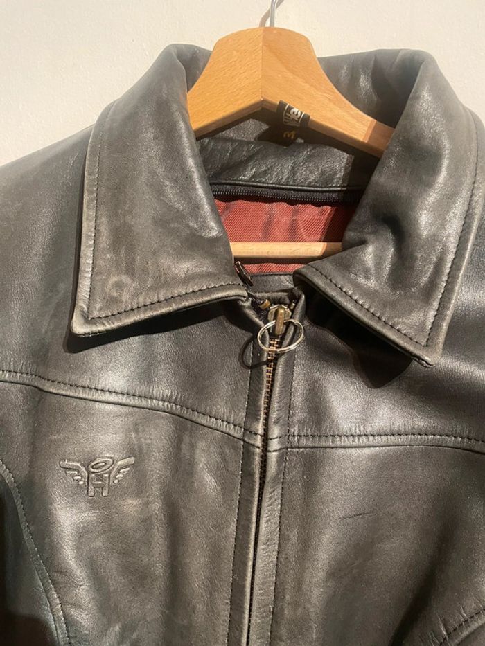 Veste moto vintage Helston’s - photo numéro 3