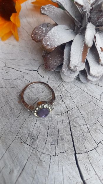 Bague fantaisie violine vintage
